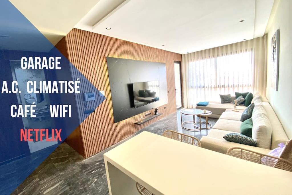 New Modern 1 Bedroom 1Min Fr Tramway Casablanca Exterior photo